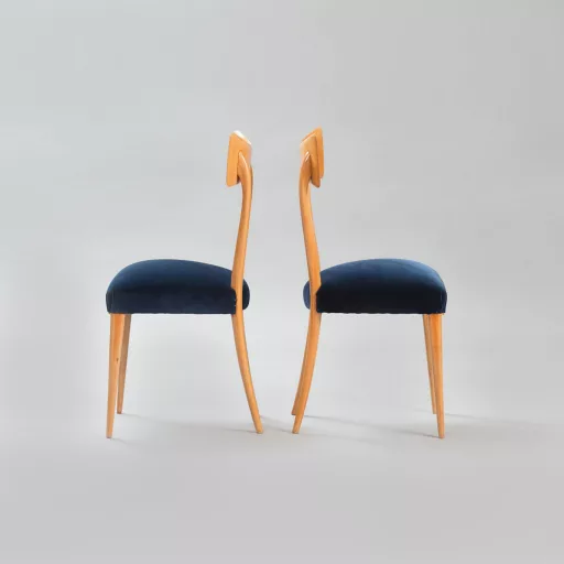 Mid-Century Dining Chairs in Ico Parisi Style