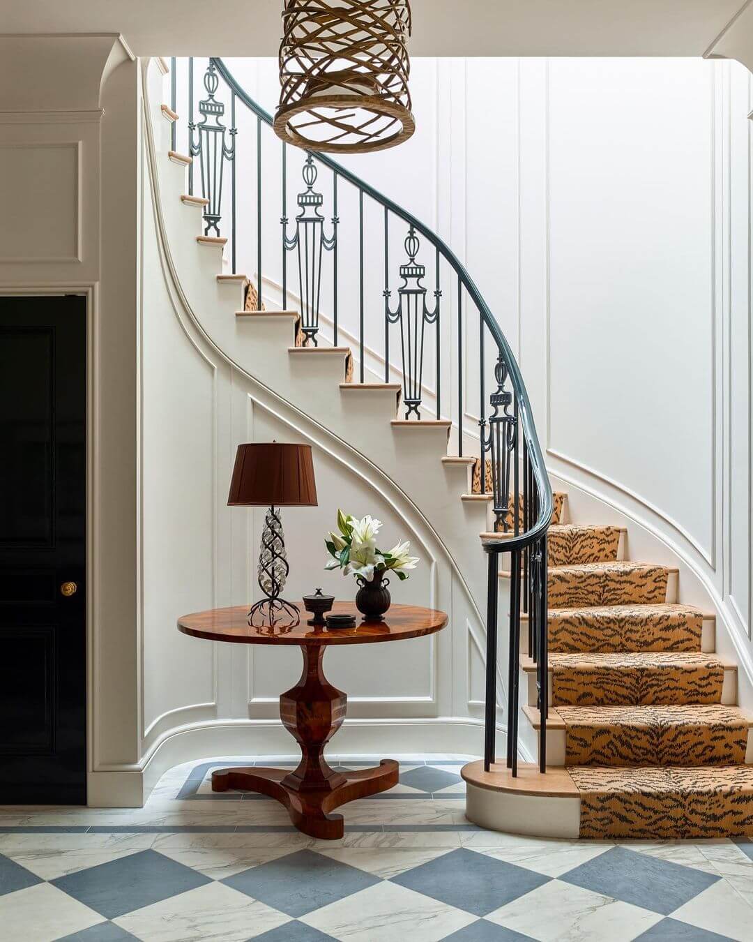 Classic Entryway Redesigned by Peter Pennoyer