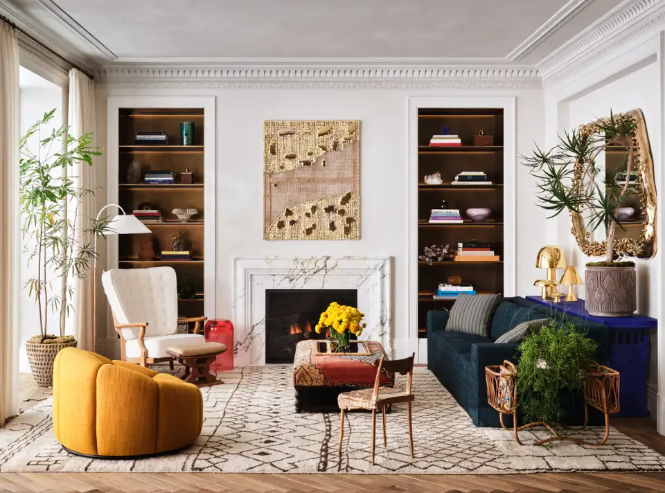 luxury interior design project - living room by Nicole Hollis