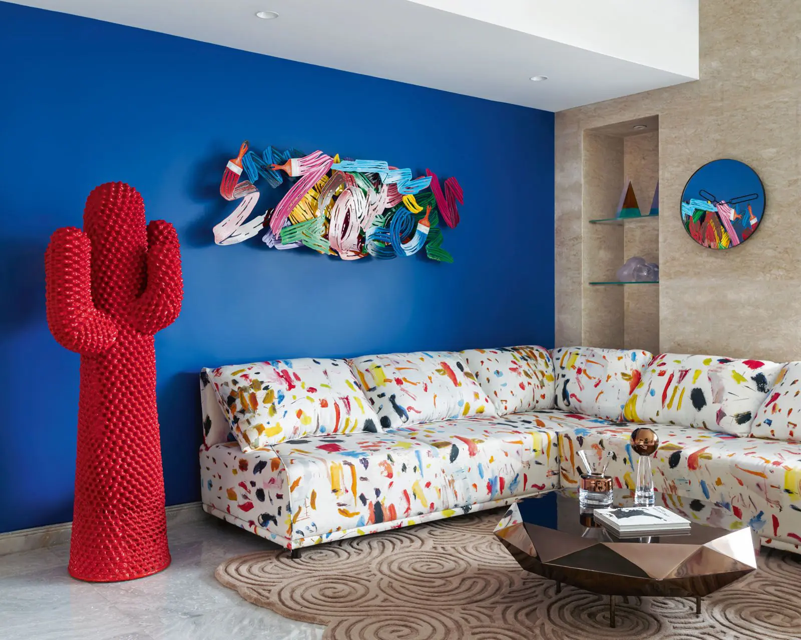 How designers are adding a pop of colour to interiors using epoxy