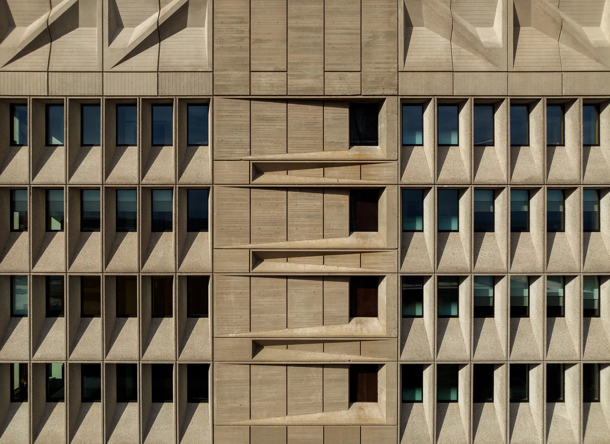 Brutalist Architecture Revives into a Modern Hotel in US