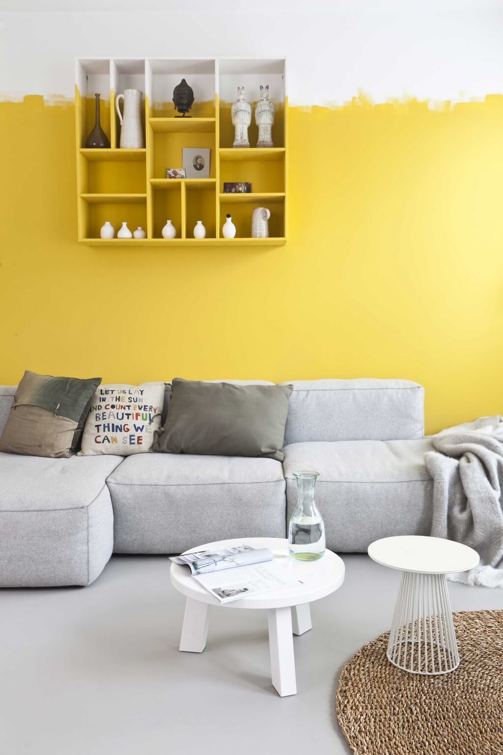 YELLOW WALL PAINTING TIPS TO WELCOME SUMMER IN YOUR HOME | Style ...