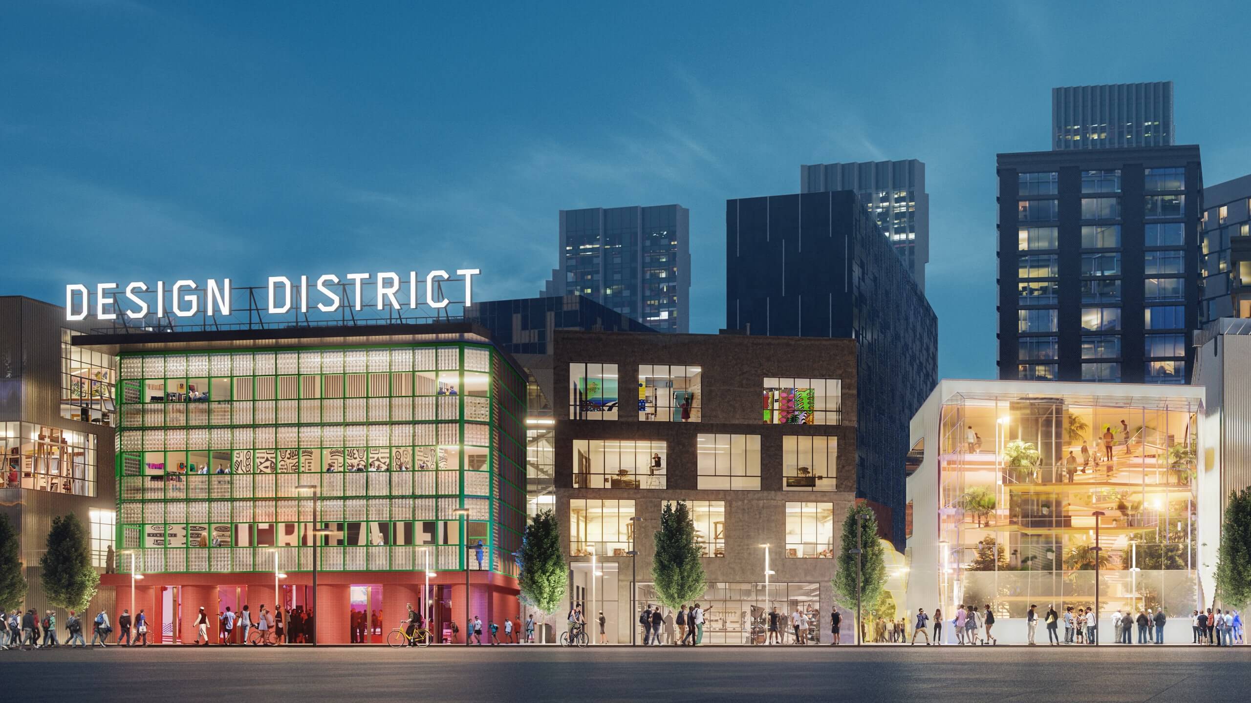 How will the New London’s Design District look