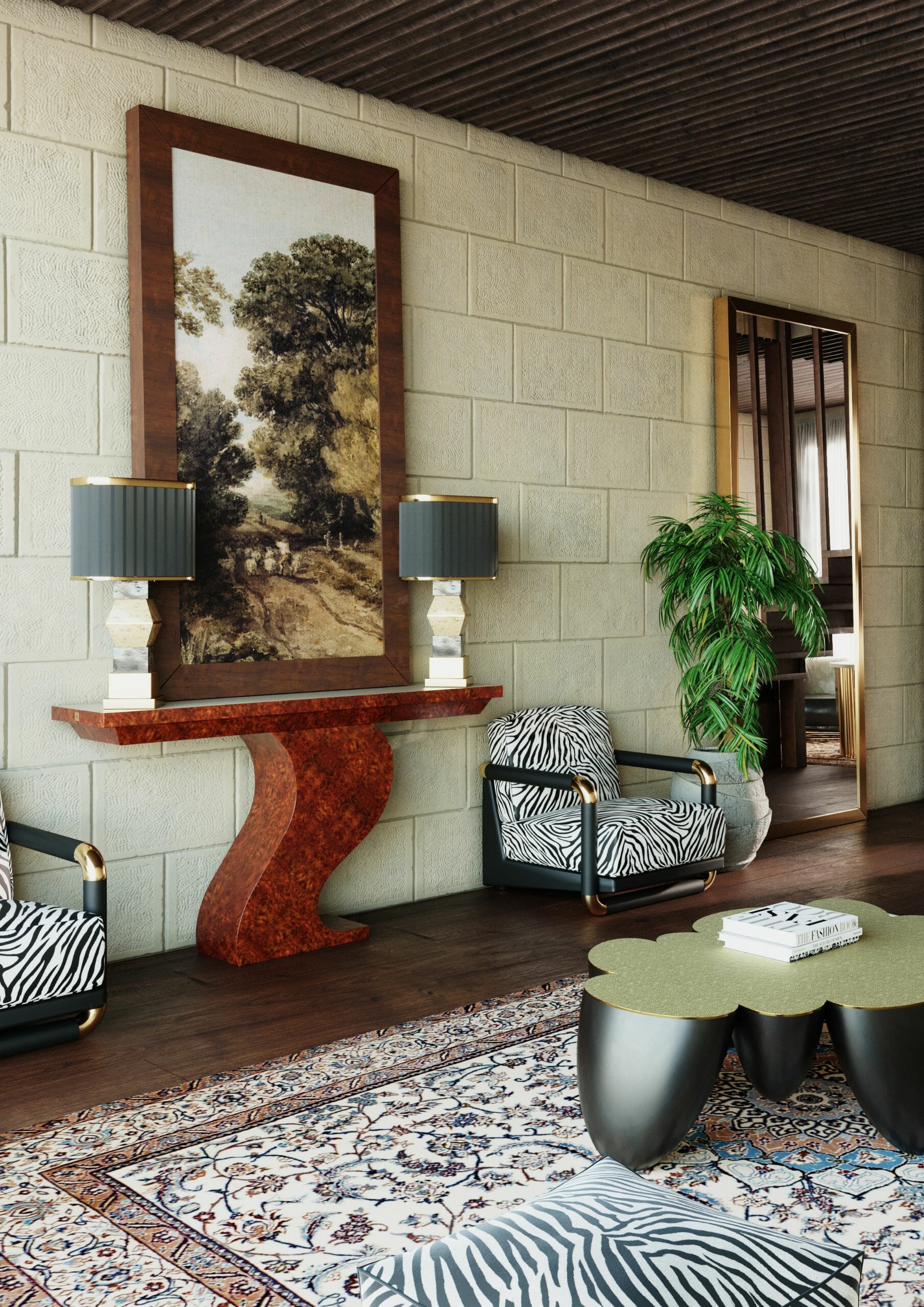 hallways decor ideas, witth modern furniture