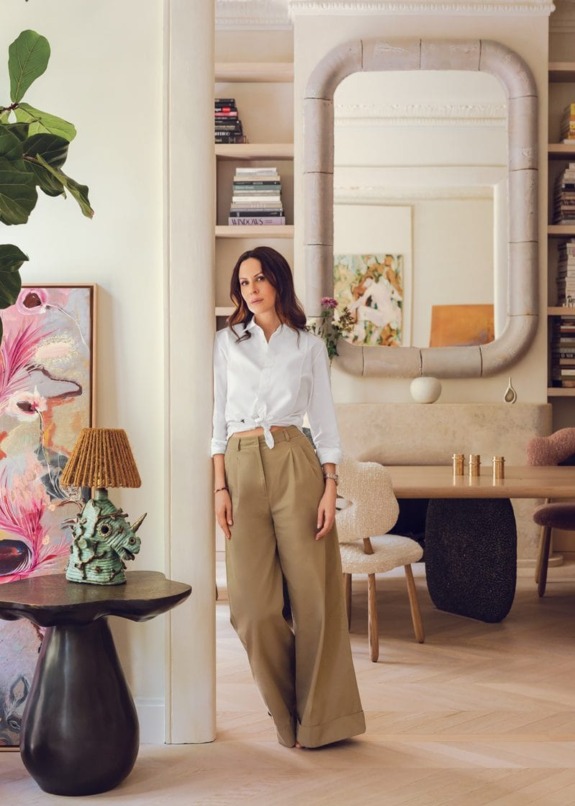 contemporary interior design with Emma Donnersberg in her Paris apartment