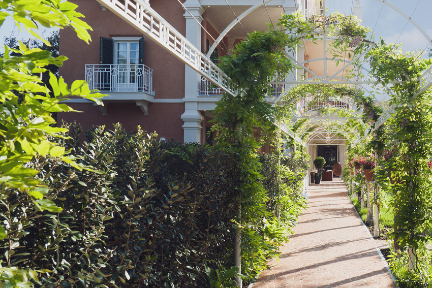 Pensione America: A Luxury Boutique Hotel with Soul, garden walk
