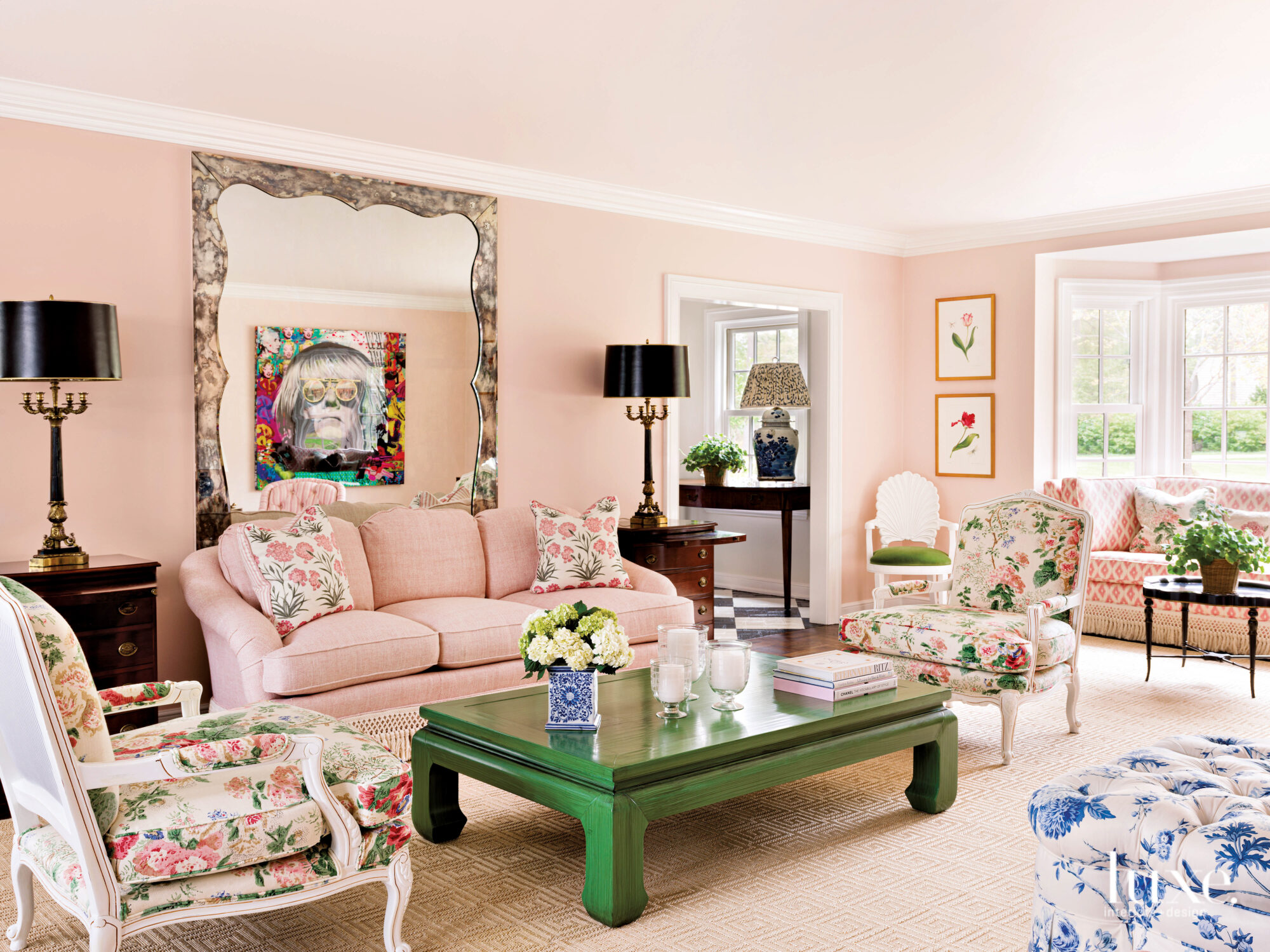 colorful home decor living room design