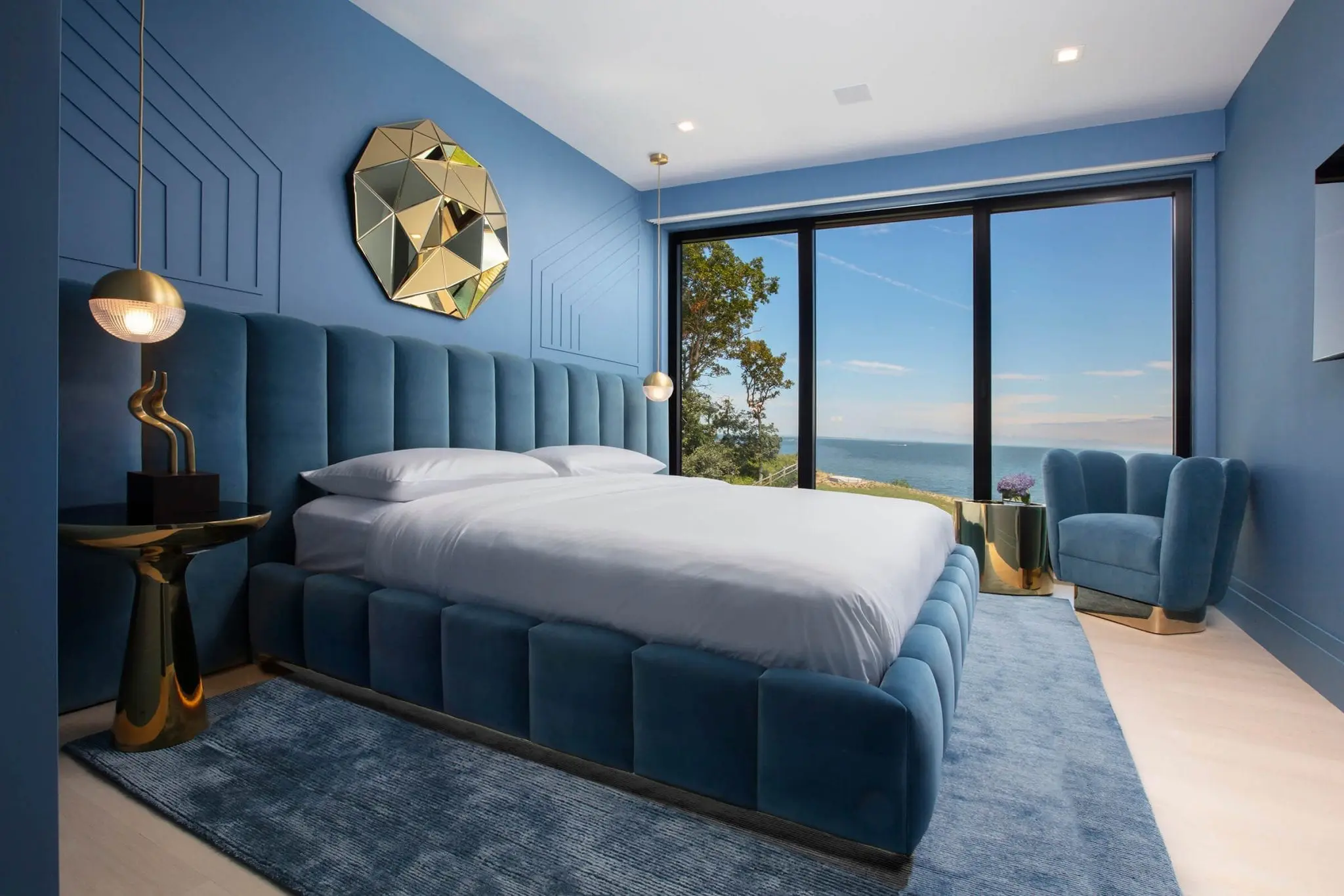 Milina : Blue Bedroom 