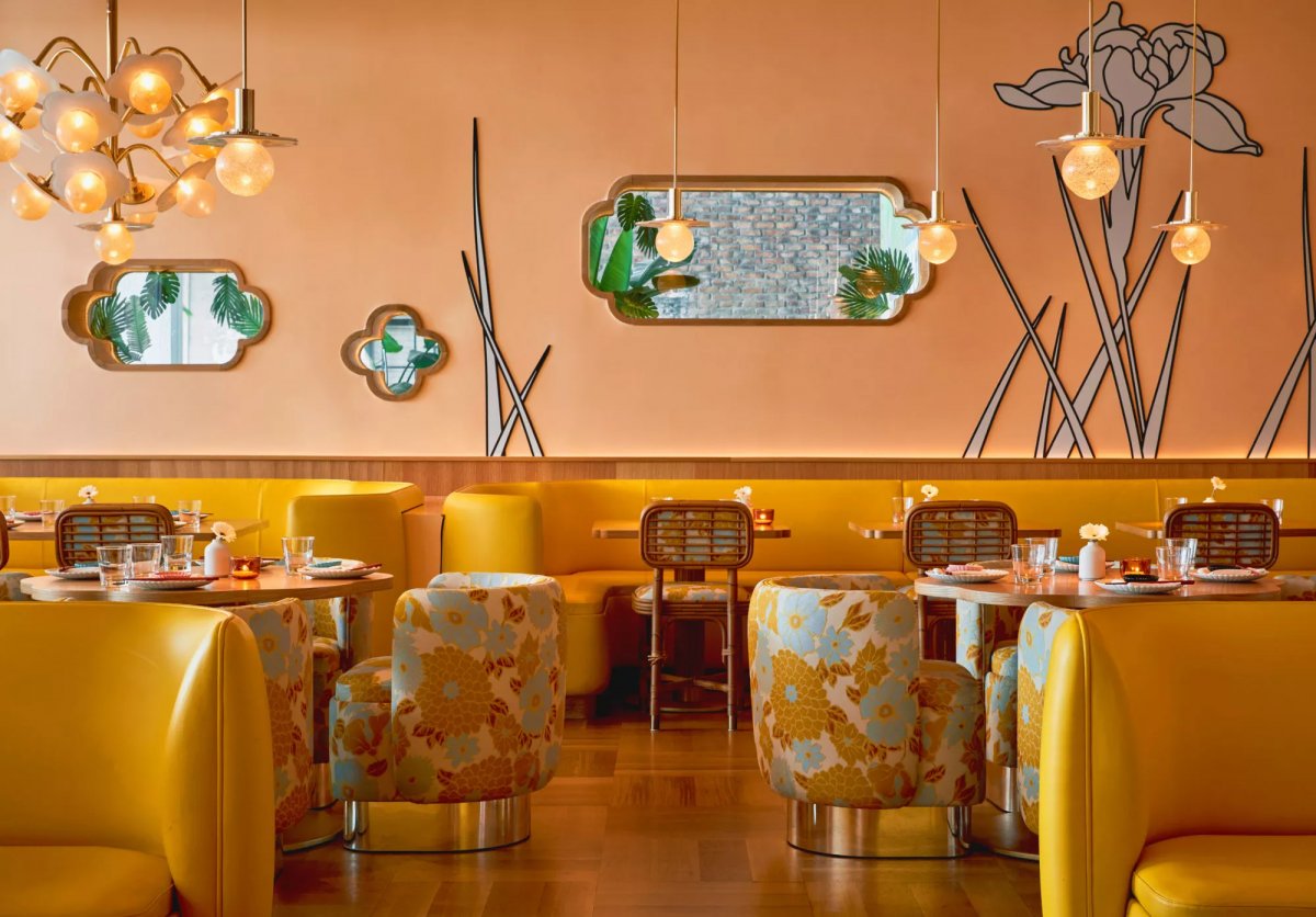 India Mahdavi Makoto Restaurant