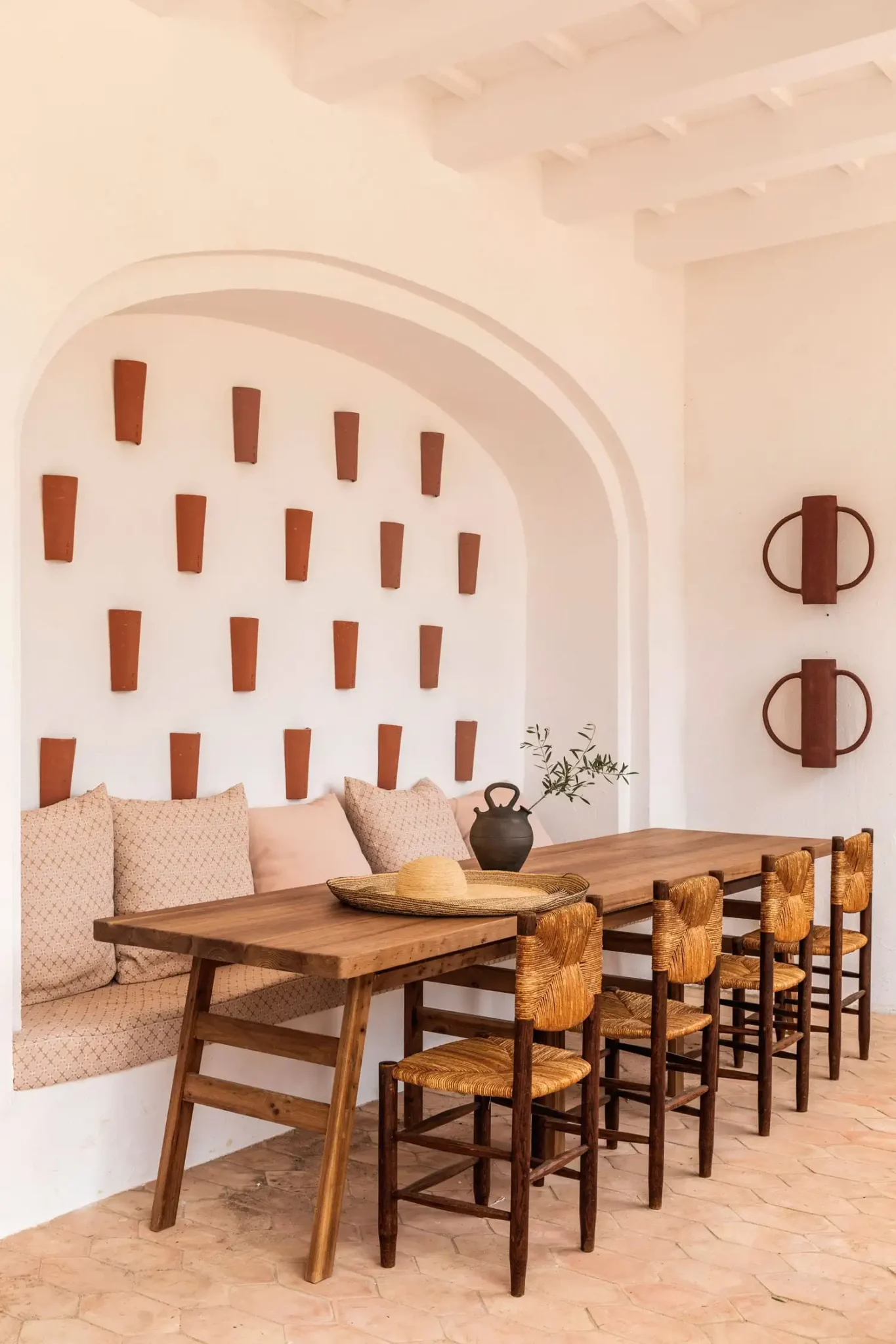 dining room of the mediterranean hotel by Dorothee Meilichzon
