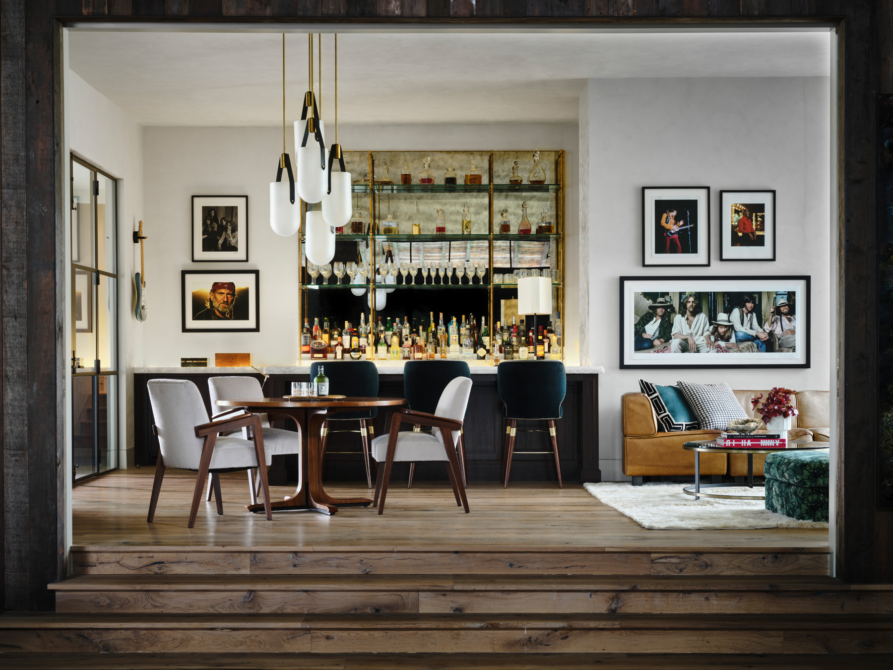 dining room area design by Fern Santini Inc