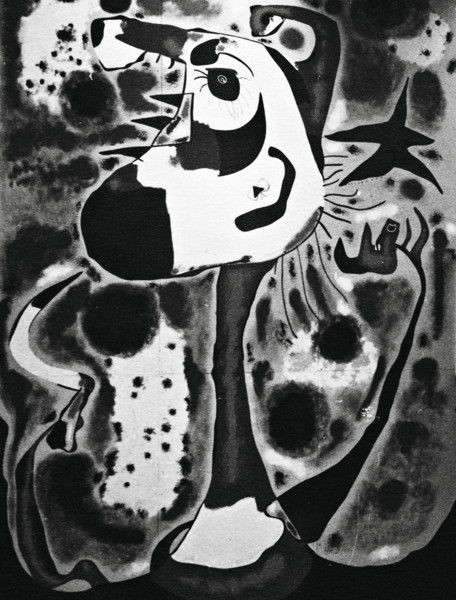 Joan Miró wood marquetry