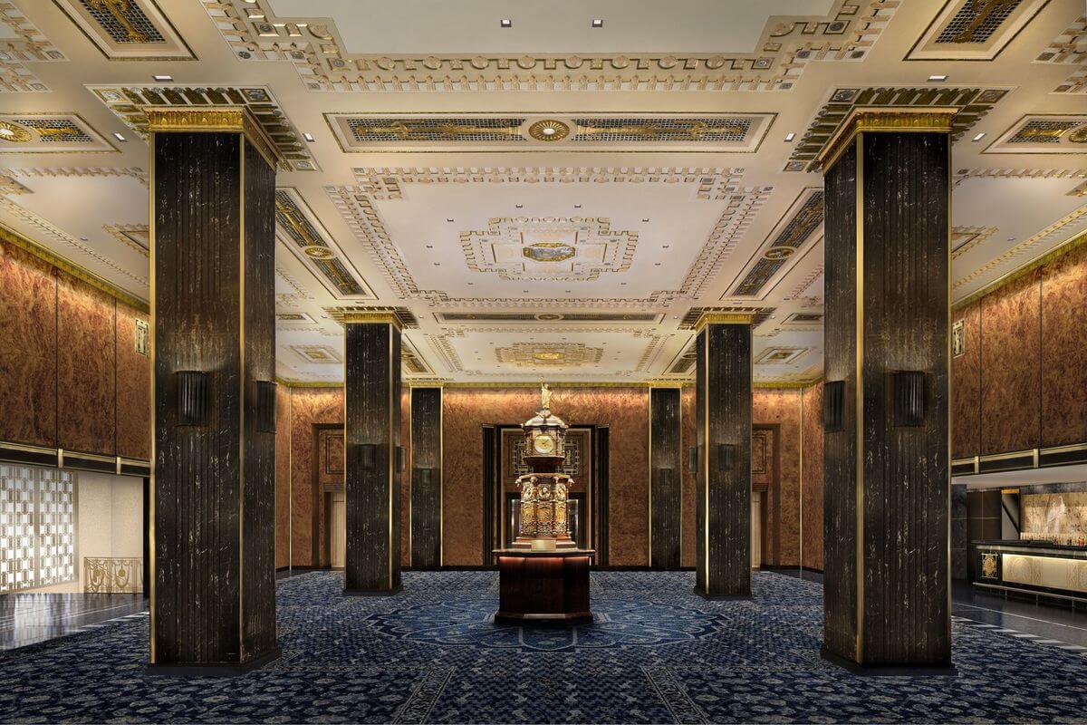 Luxury Art Deco Hotels - The Waldorf Astoria New York