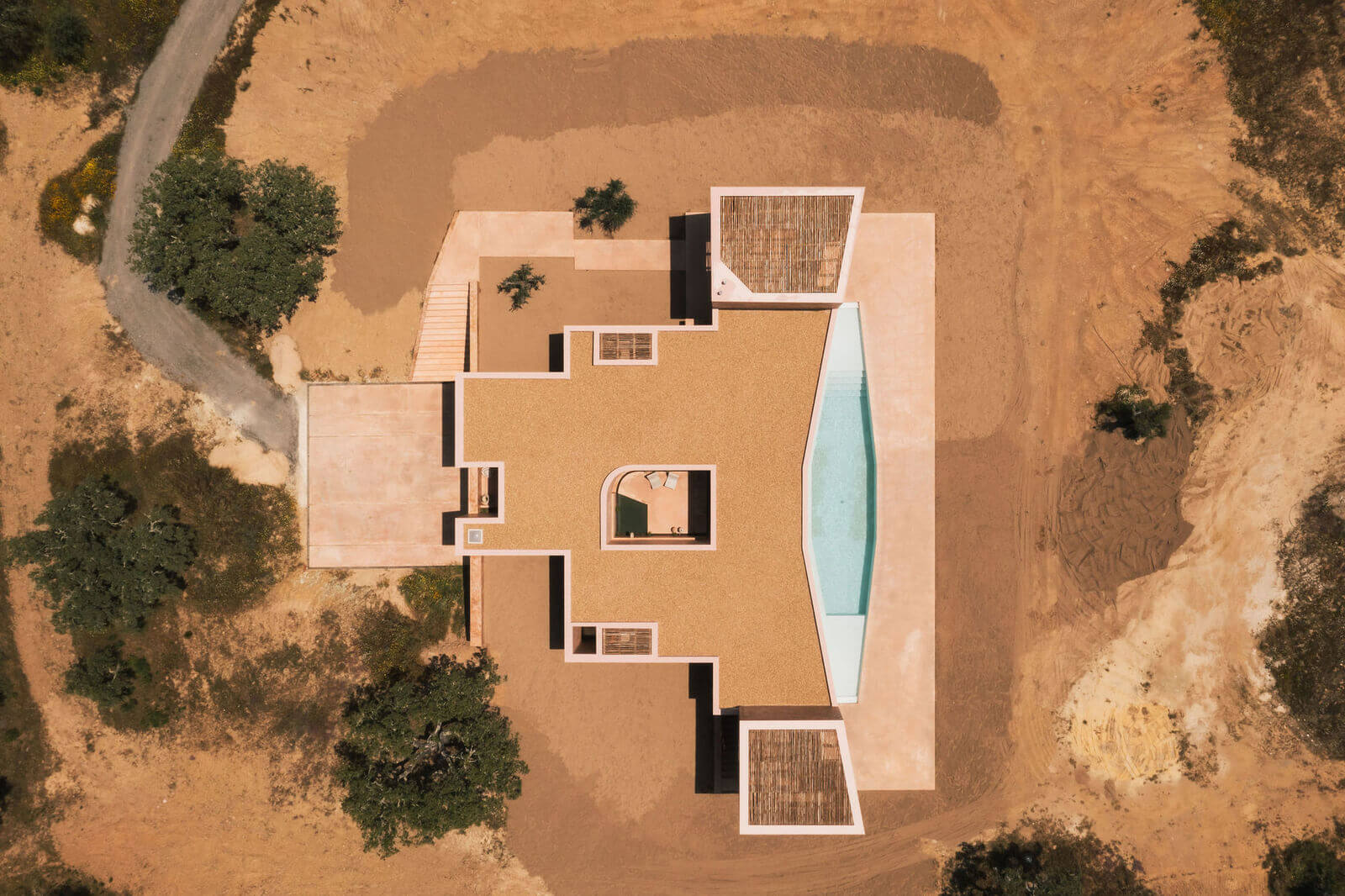 Casa Azul by Bak Gordon Architects in Alentejo, Portugal