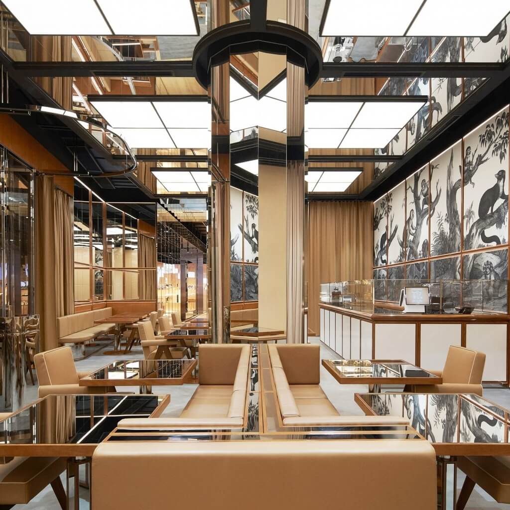 Tour Burberry's new Sloane Street flagship store in London