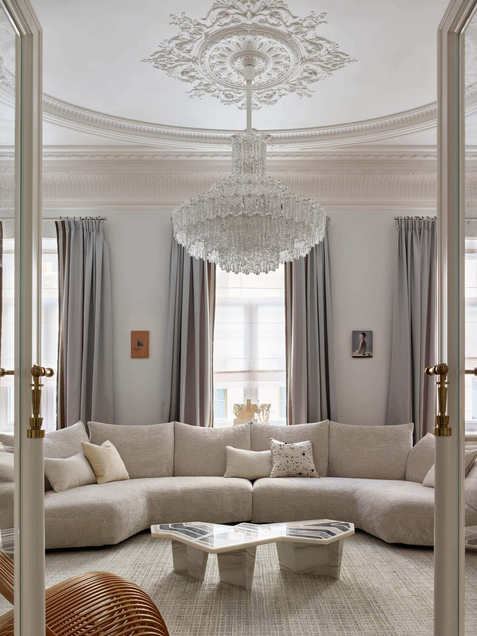 The Contemporary Apartment of Anna Zinkovskaya In Moscow