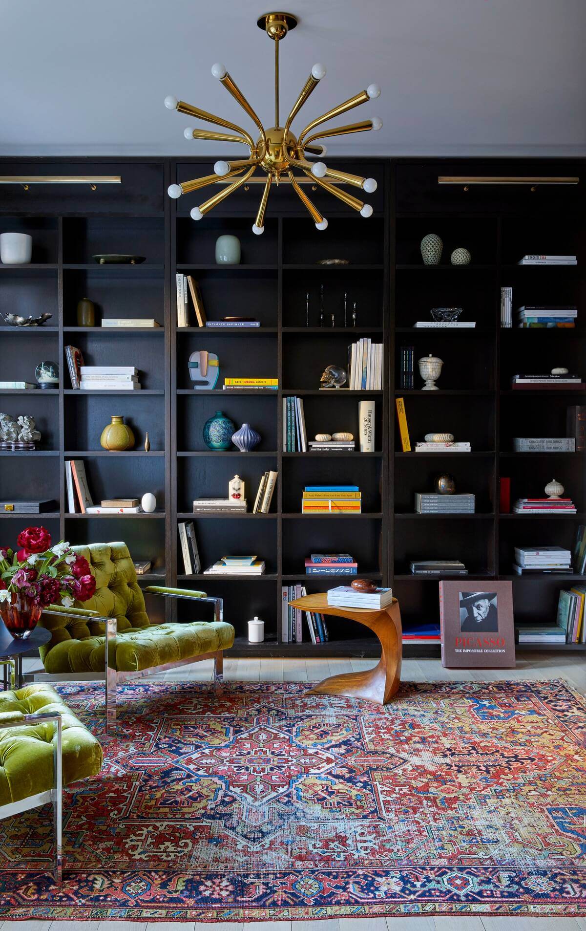 West Village Townhouse renovated by Steven Harris Architects. Interior Design by Amie Sachs.