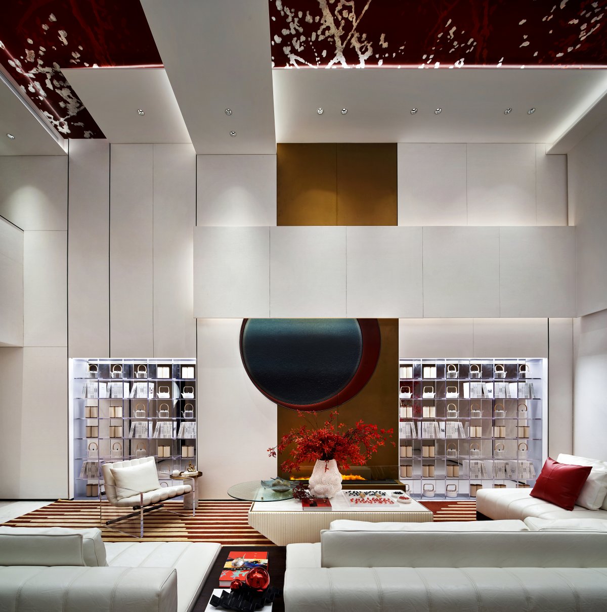 An electrifying moon story told by GBD studio in the luxury villa project - Living Space
