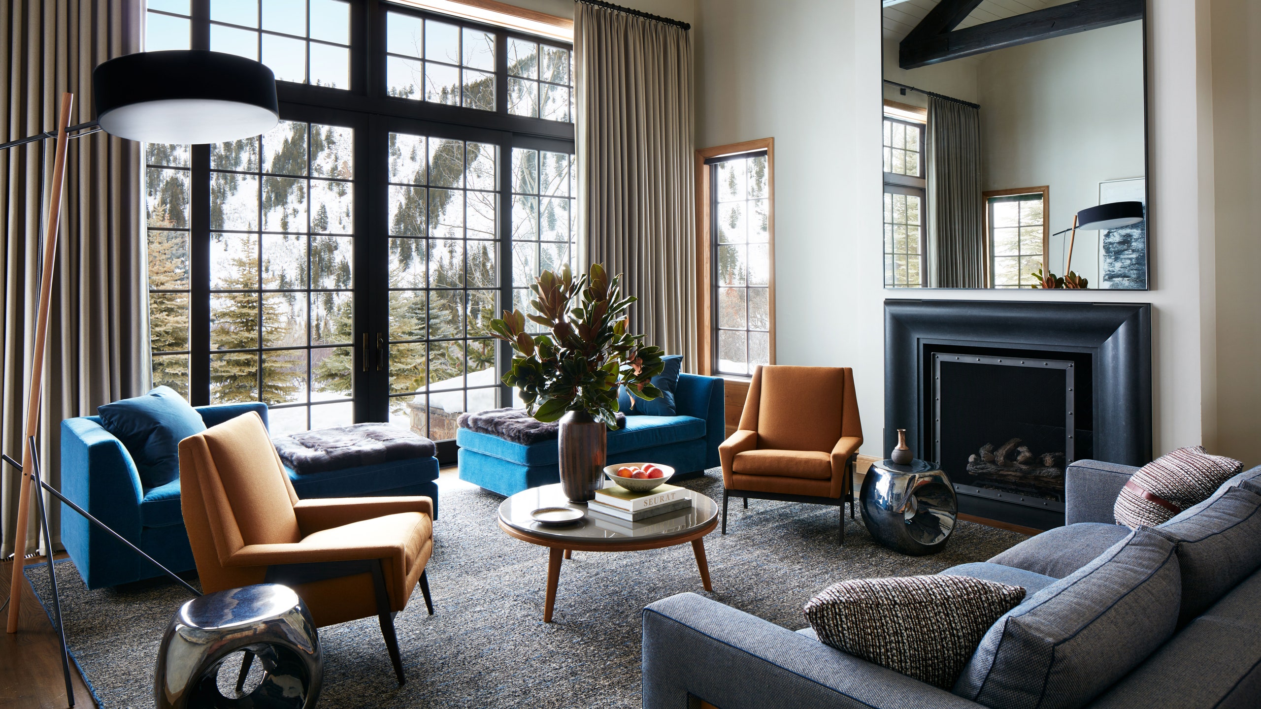 A Creative Ski Chalet Built on a Mountain in Aspen