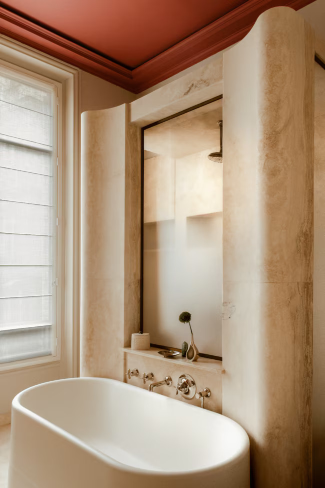 Experience Paris Decor: Luxury, Sculptural Design, and Timeless Style, bathroom