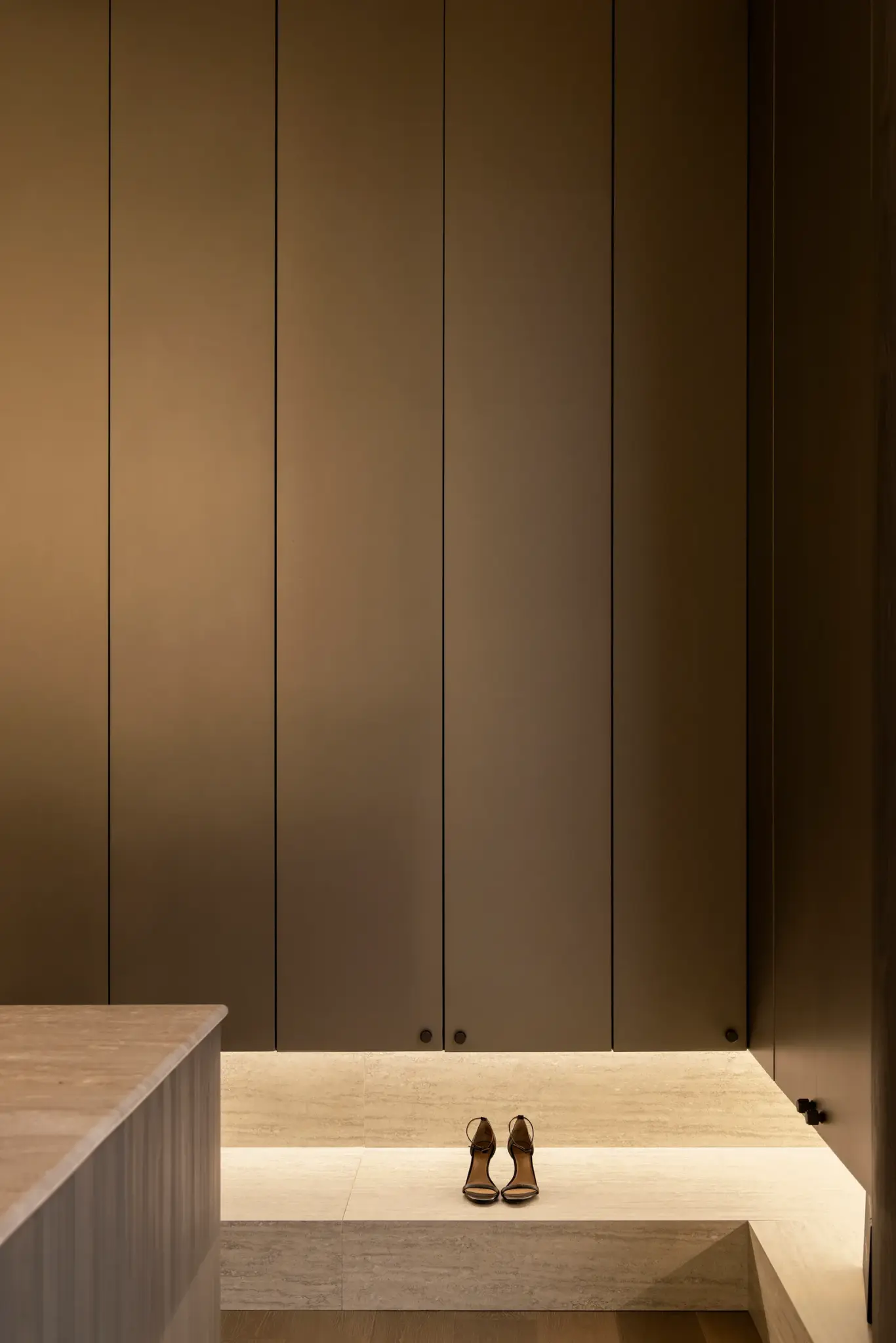 Unveil the Exclusive Design Behind This Couture-Inspired Jumeirah Golf Estates Villa, dressing room