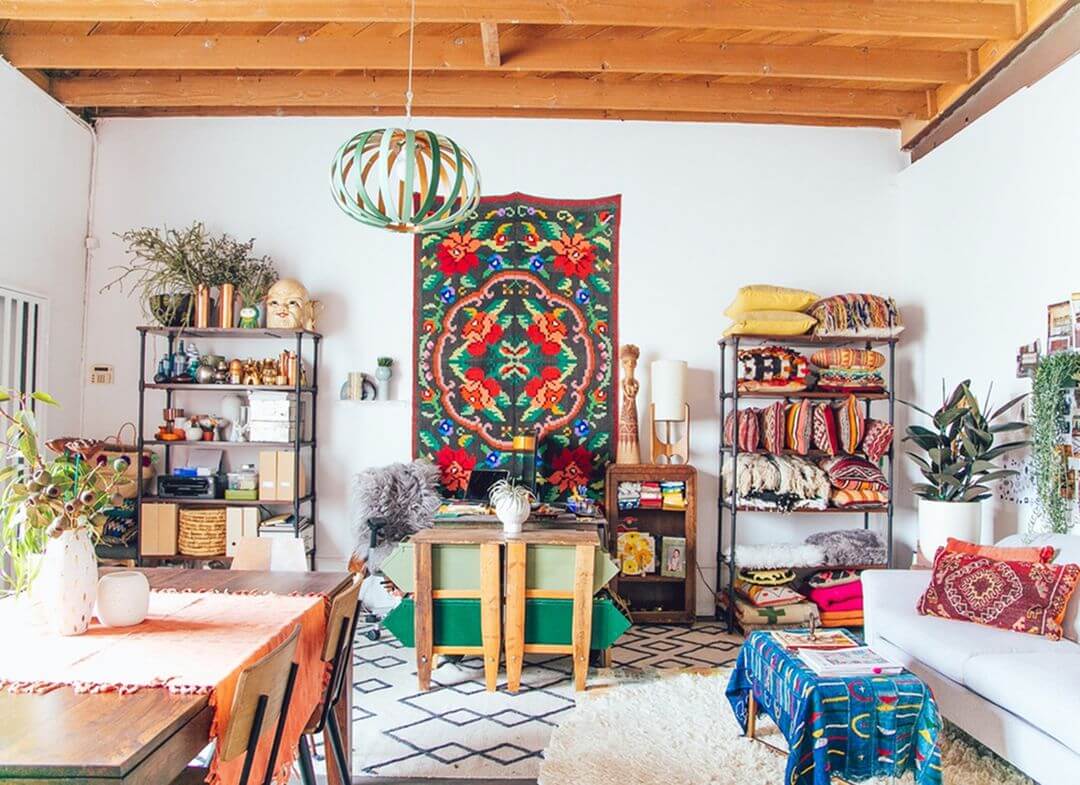 24 Rustic Boho Style Home Decor Ideas and Bohemian Items