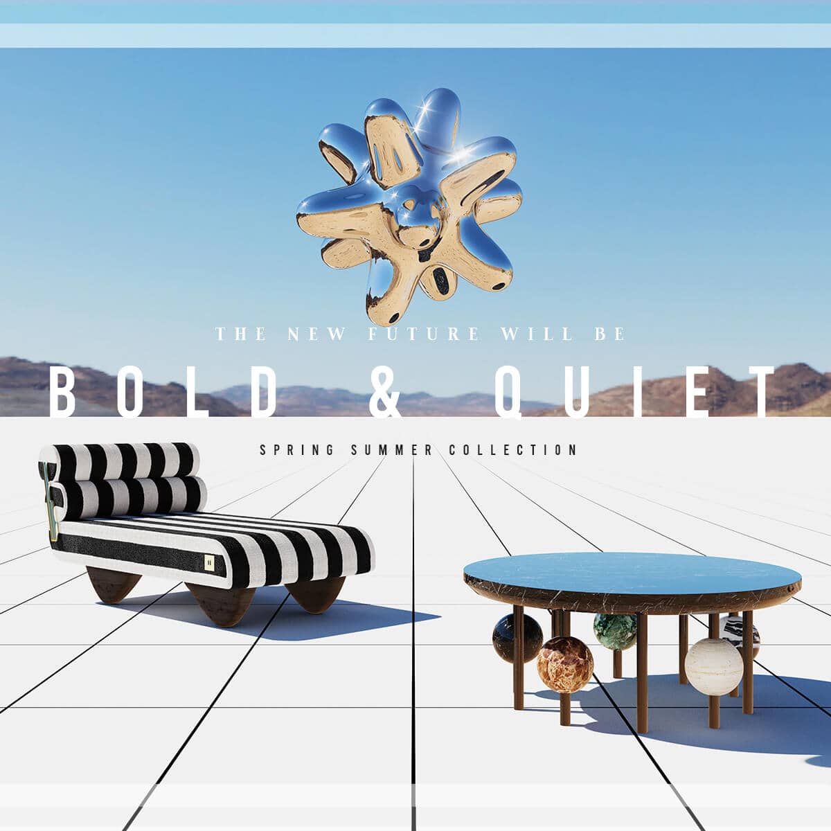 Bold & Quiet - Modern Outdoor Furniture Collection