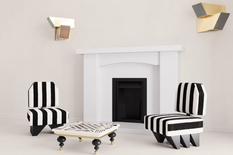 Elevate Black and White Decor: Power Stripes for Bold, Modern Spaces