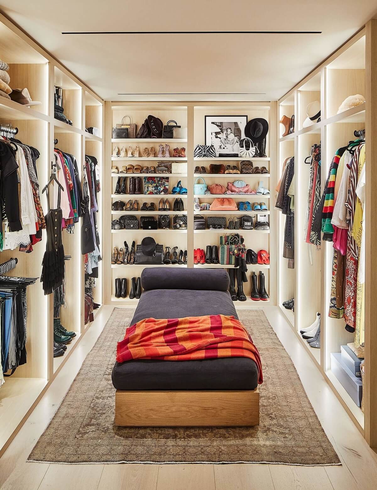 Adam Levine and Behati Prinsloos Home - Behati Prinsloos closet