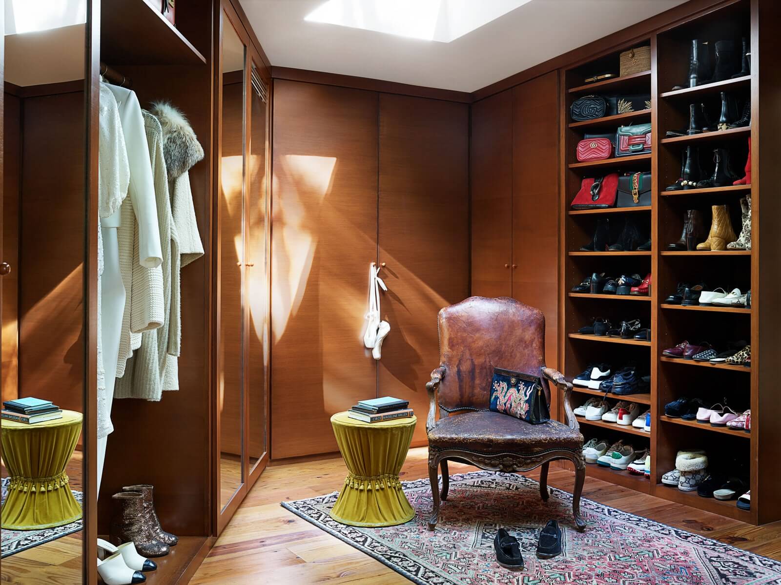 Dakota Johnson Closet - Celebrity closets for closet design ideas