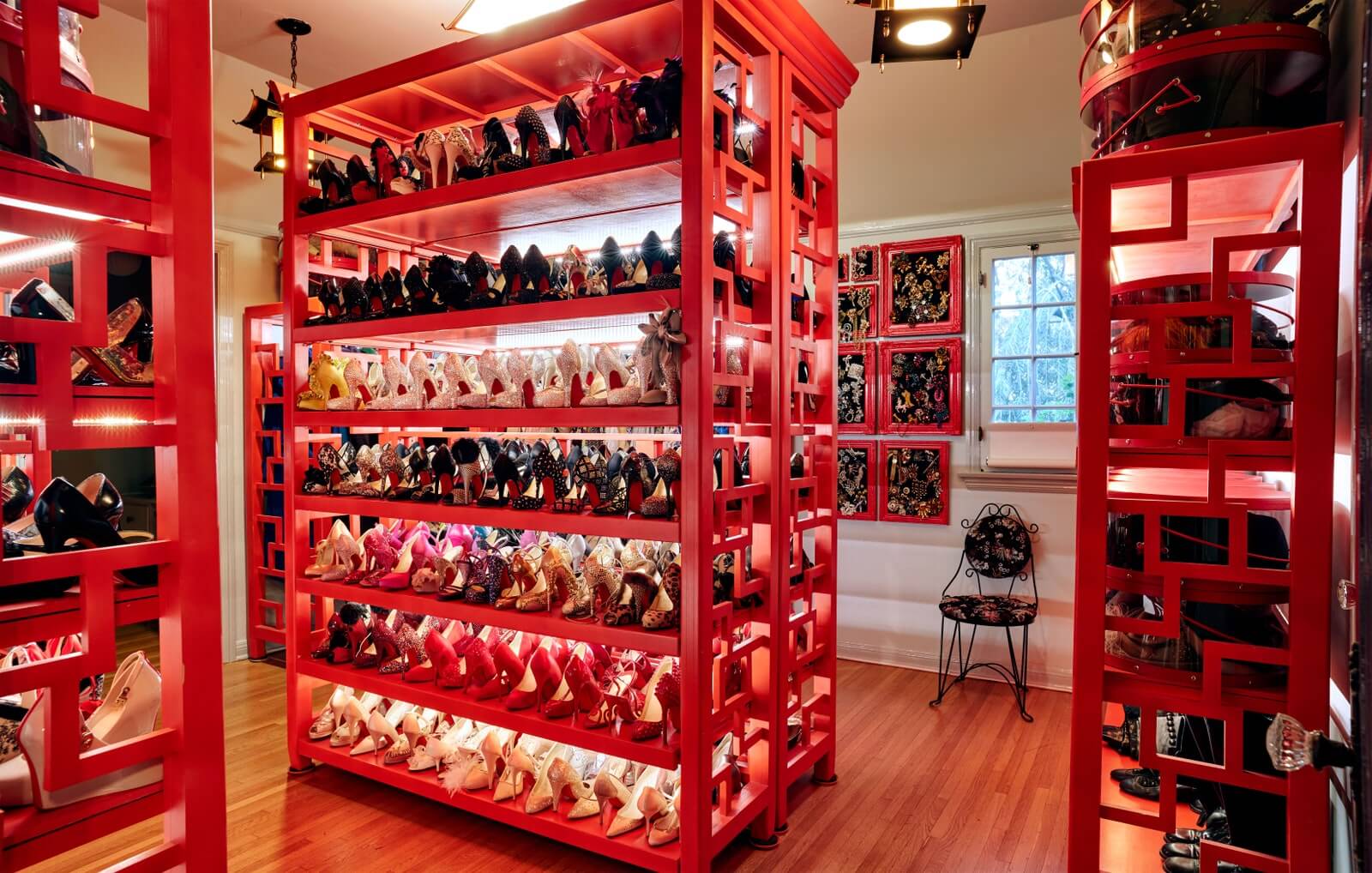 Dita Von Teese Closet - Closet Design Ideas Inspiration from Celebrity Closets