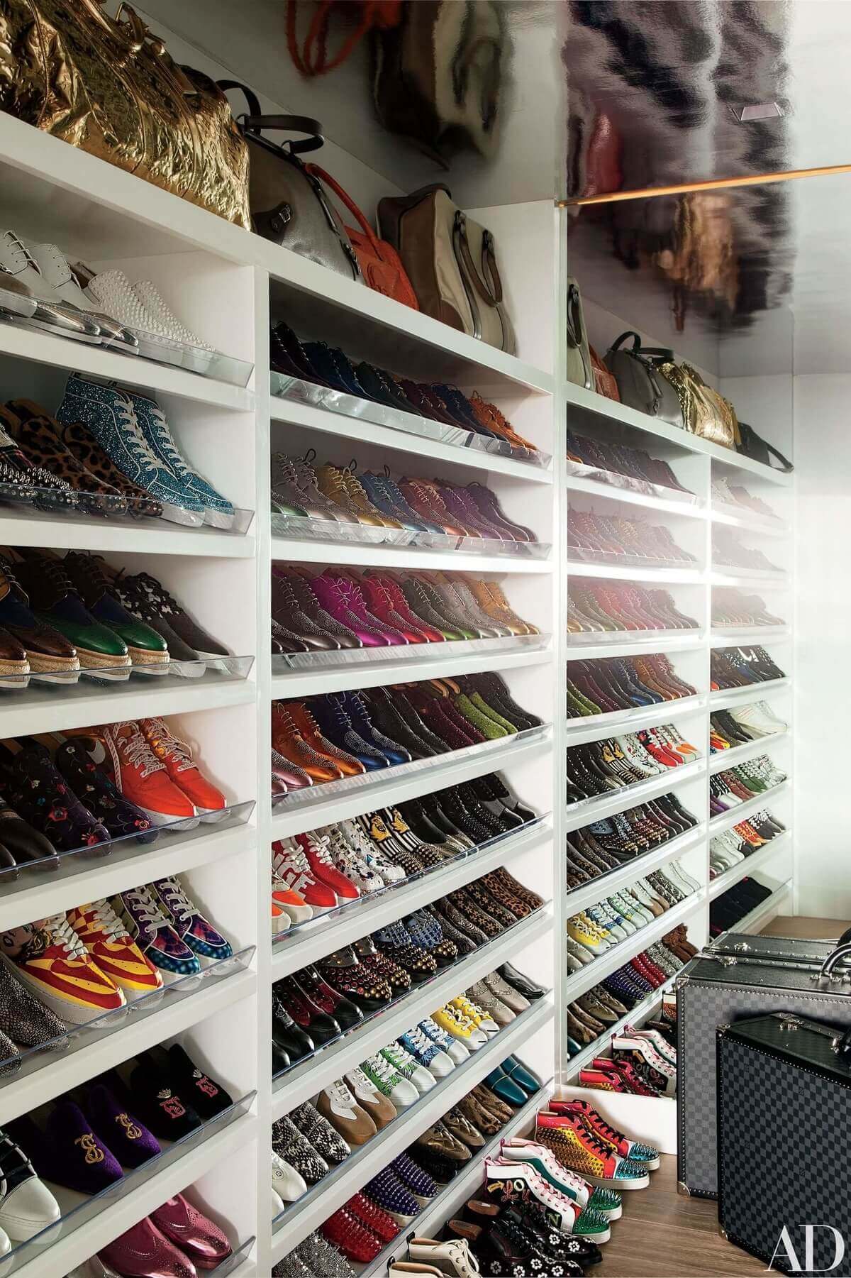 Elton John Shoe Closet
