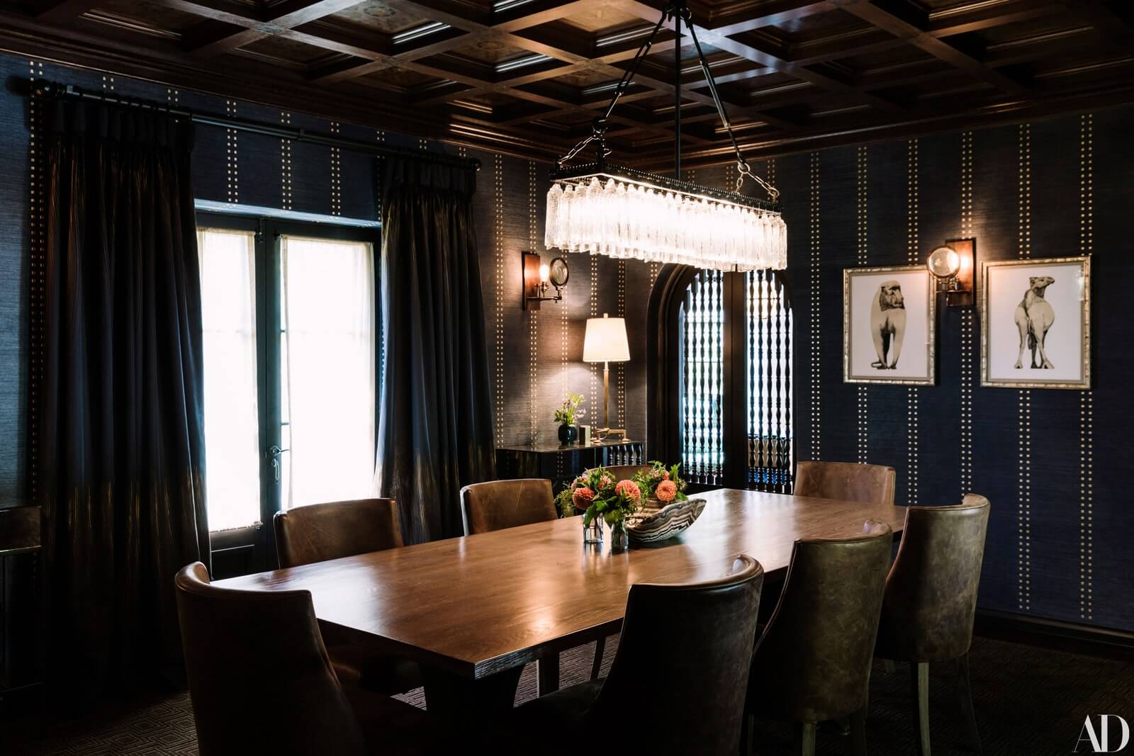 Celebrity Dining Rooms - Justin Nikita and Jesse Taylor Fergusson