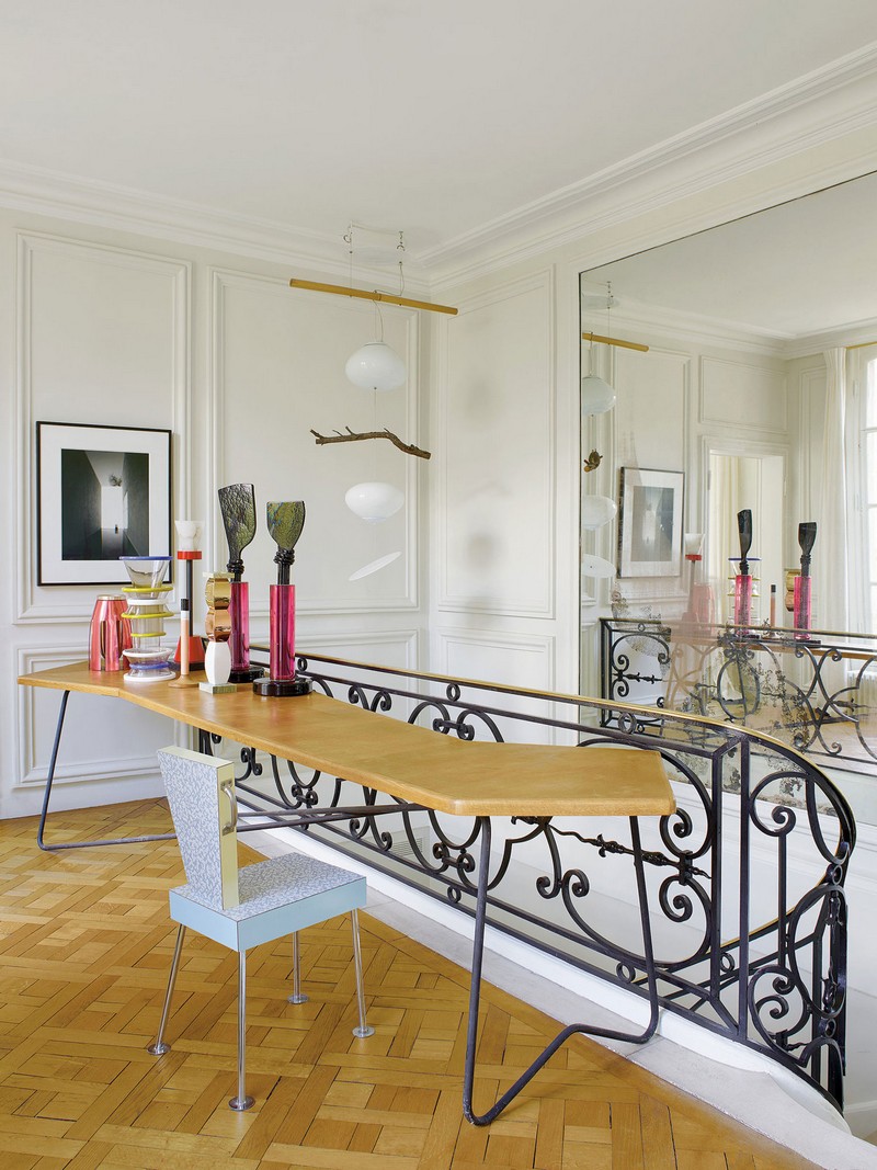 Memphis style in a classic French apartment by Charles Zana