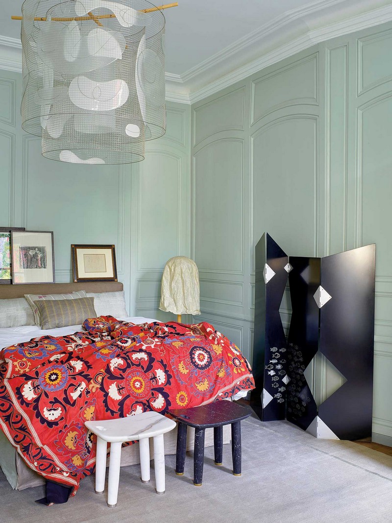 Memphis style in a classic French apartment by Charles Zana