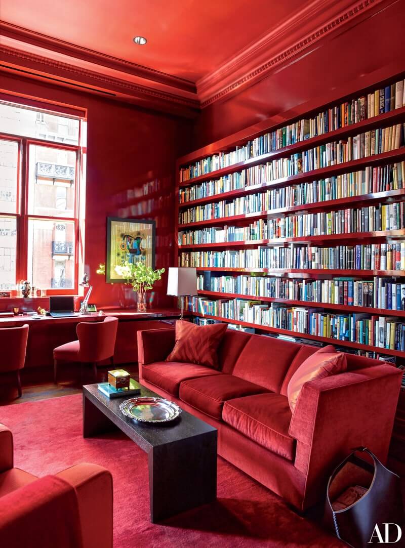 Home Library Design Ideas With Luxury Bookshelves