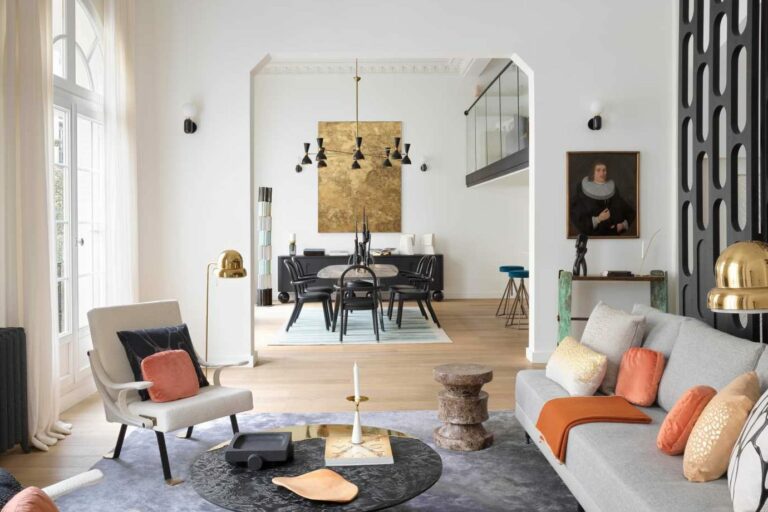 A Contemporary Apartment in Paris full of Charm Designed by Le Berre Vevaud