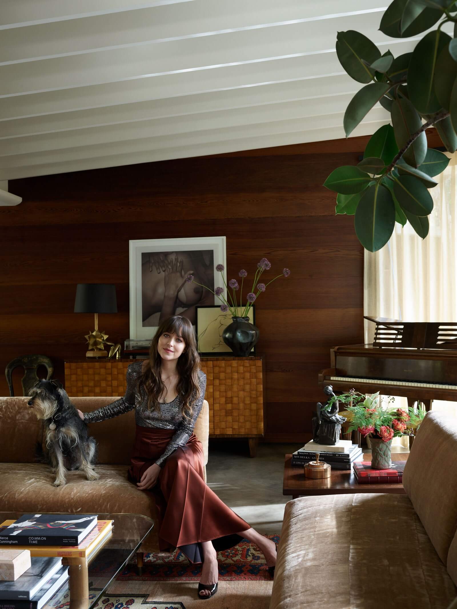 Dakota Johnson's Midcentury modern home in Los Angeles