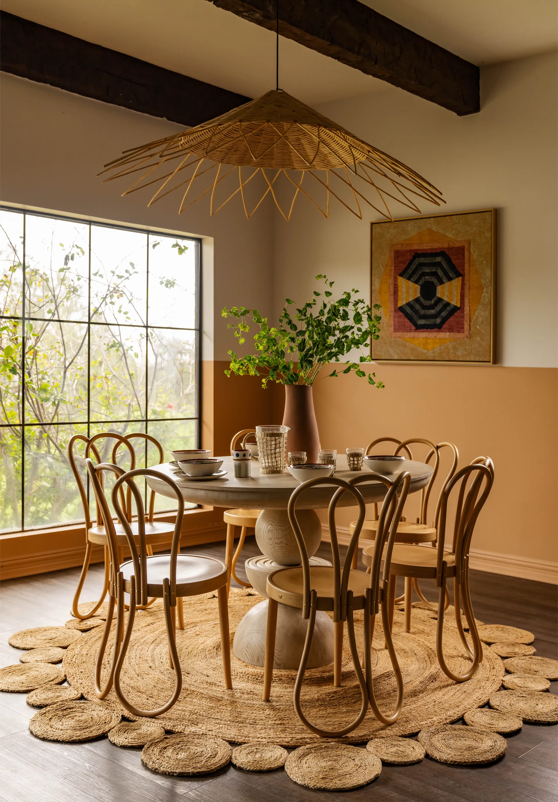 dining area with a dining table paired with chairs