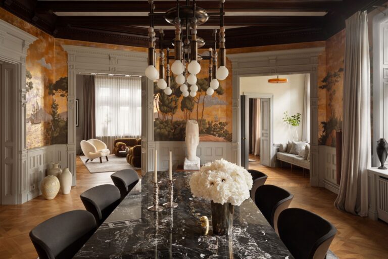 A Contemporary Interior Design Gem in Stockholm Residence 