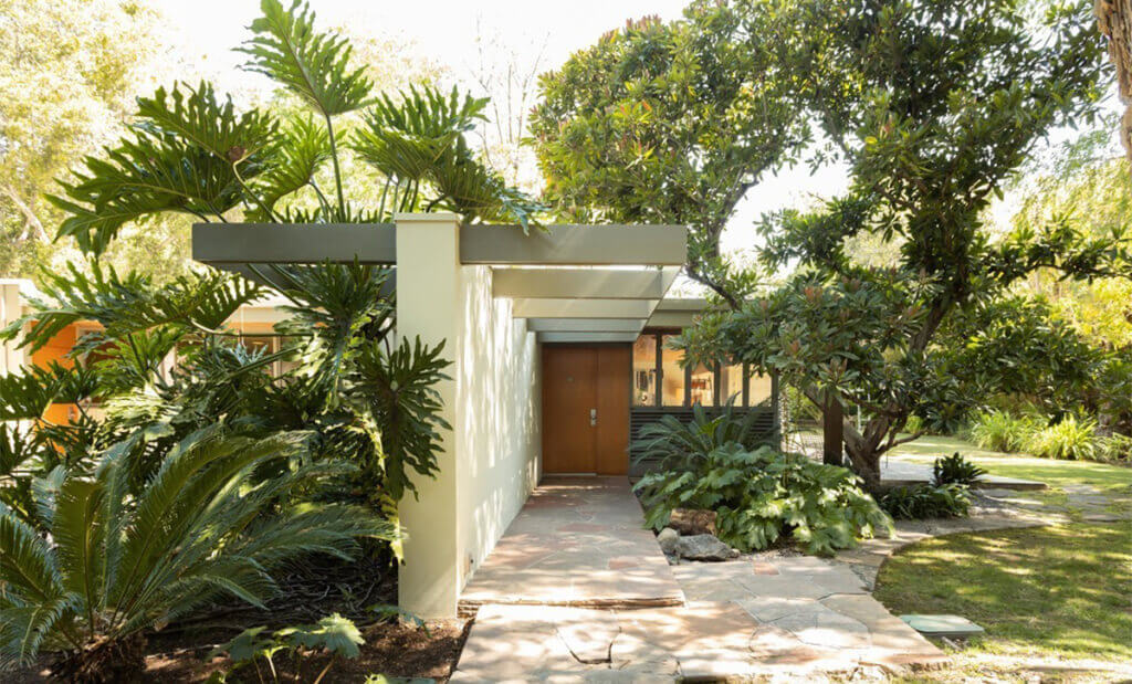 Elsa Hosk's Home in South Pasadena, LA, designed by Richard Neutra