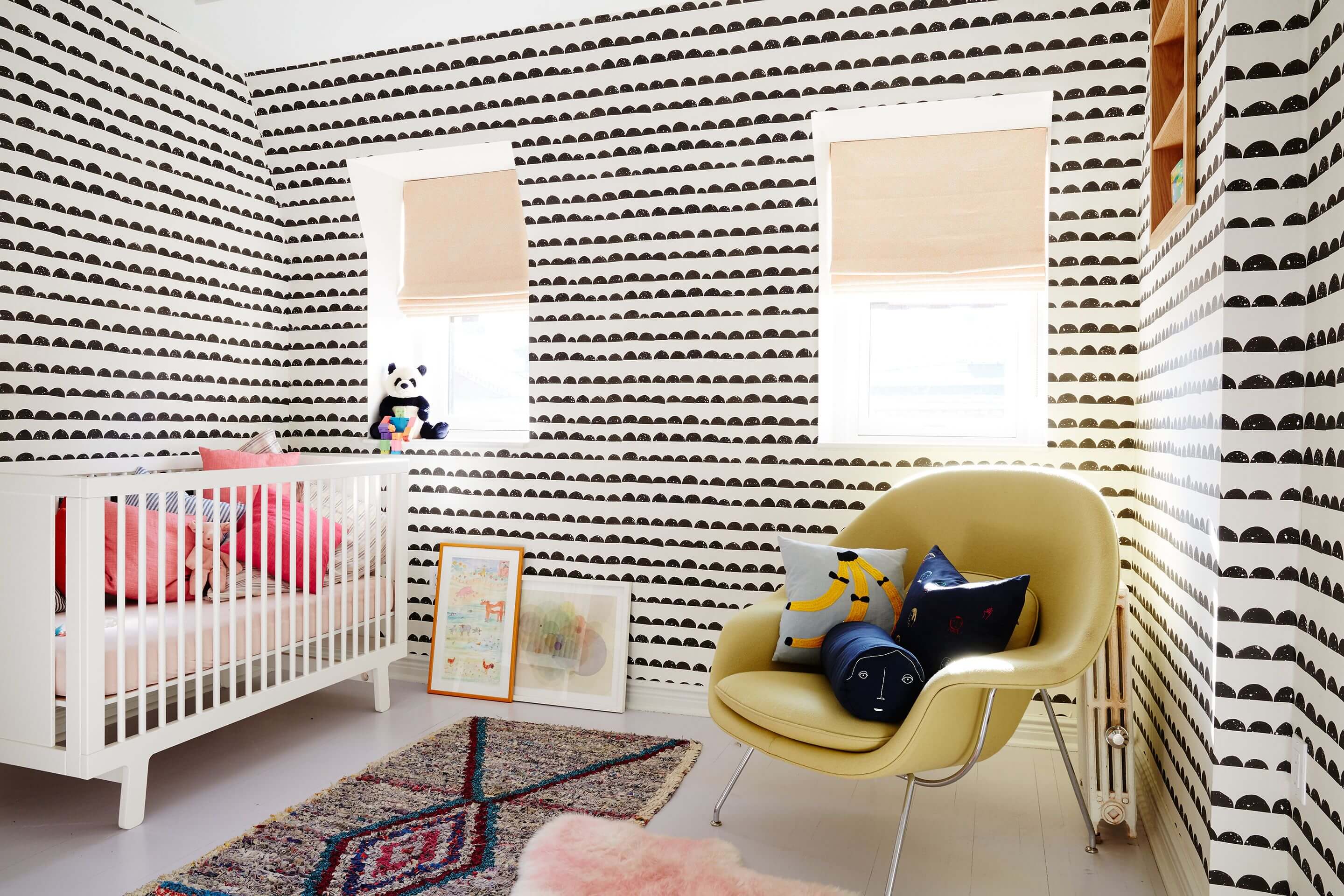 Kids Room Stunning Wallpaper Decor Idea
