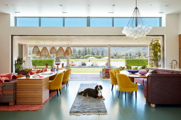 Inside a Colorful Family Home in California