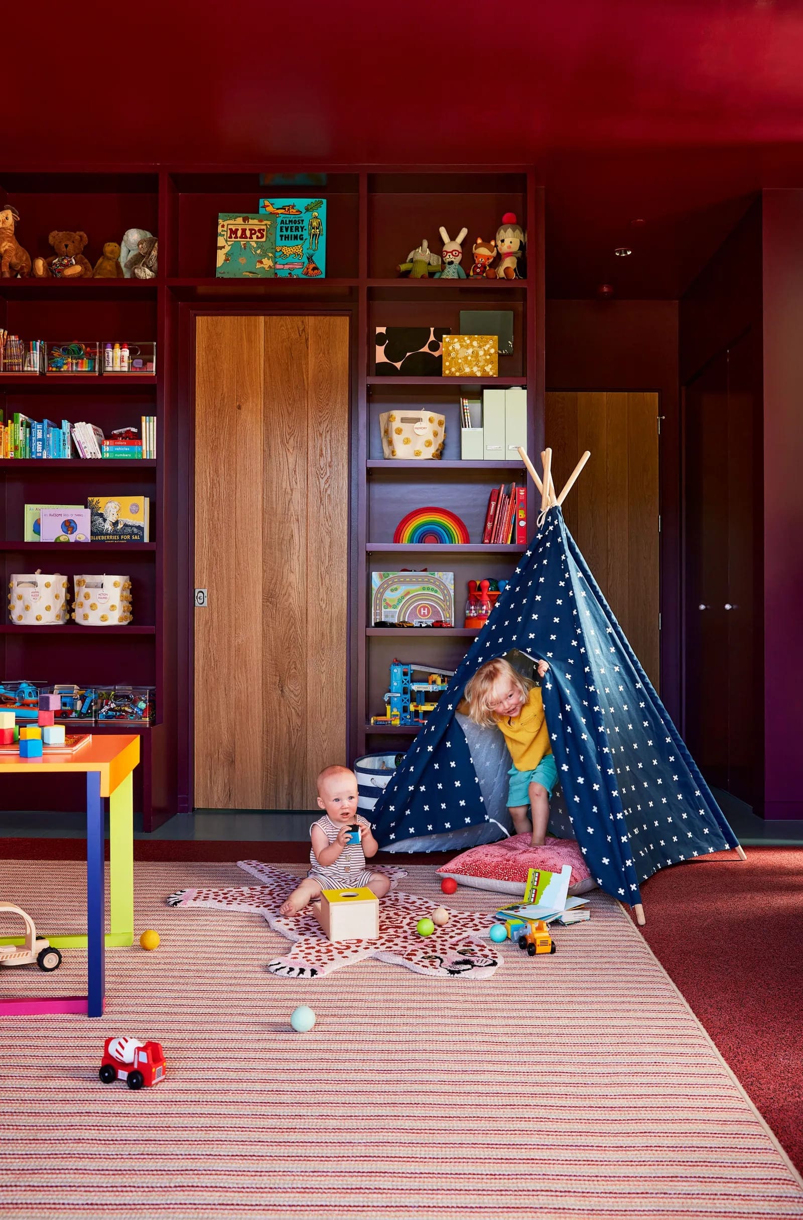 Inside A Colorful Family Home In California