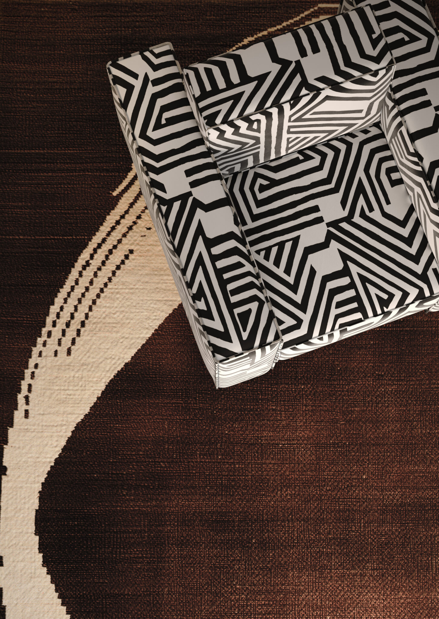 Elevate Black and White Decor: Power Stripes for Bold, Modern Spaces