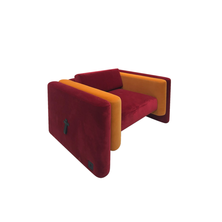Lisola Armchair Red by Hommés Studio