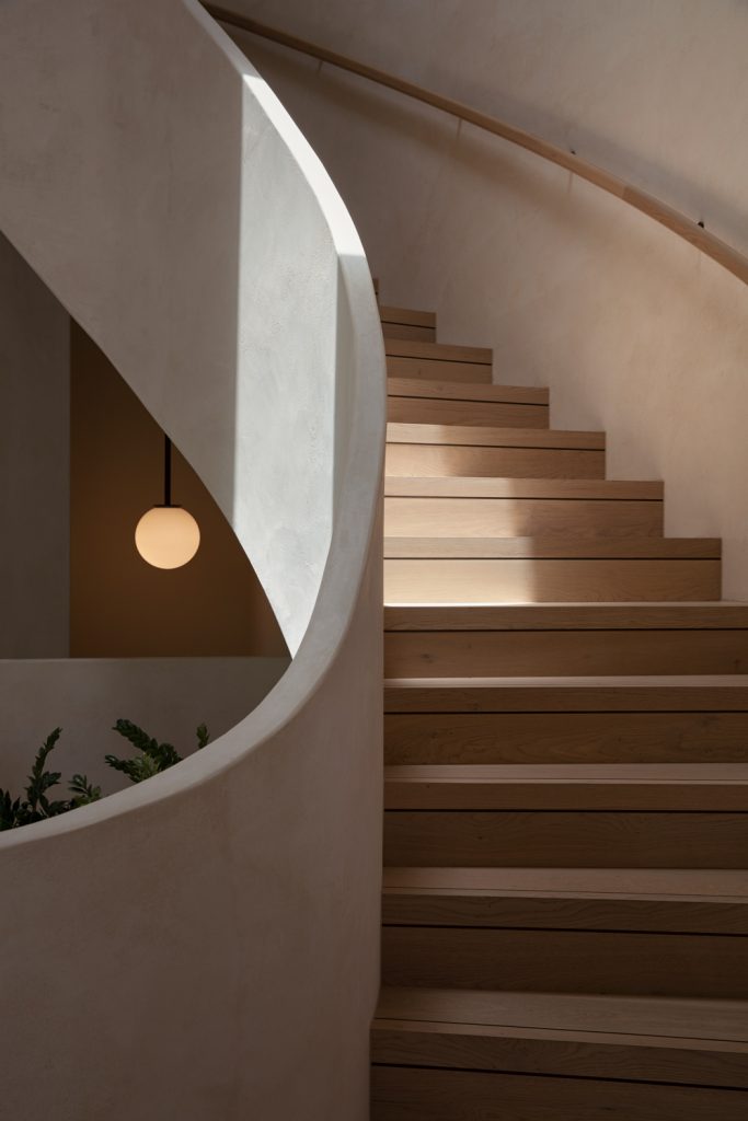 Curvy Staircase at "Arcos"