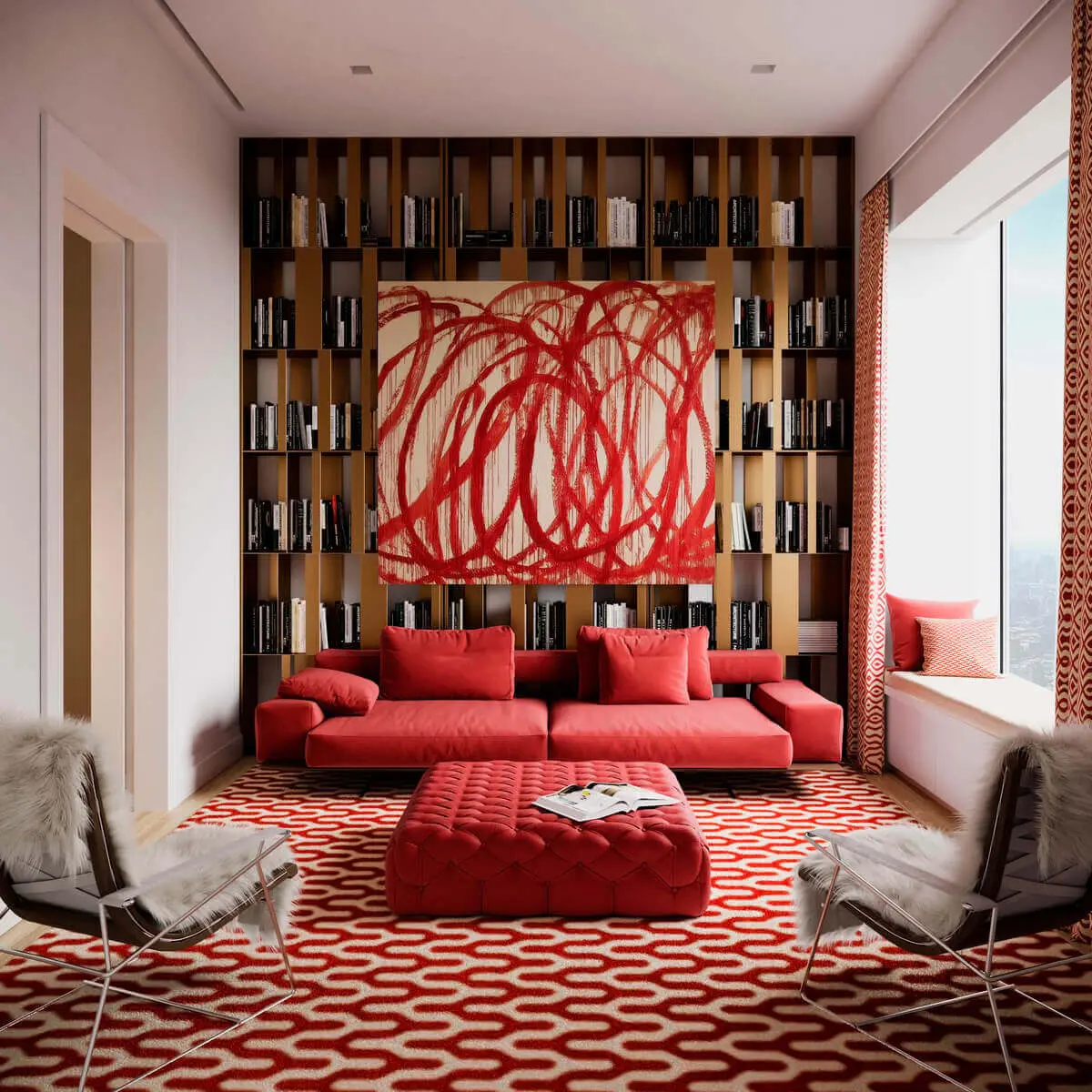 How The Colour Red In Interior Design Can Make You Feel