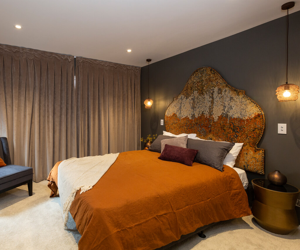 Brown - Earthy Hues Master Bedroom