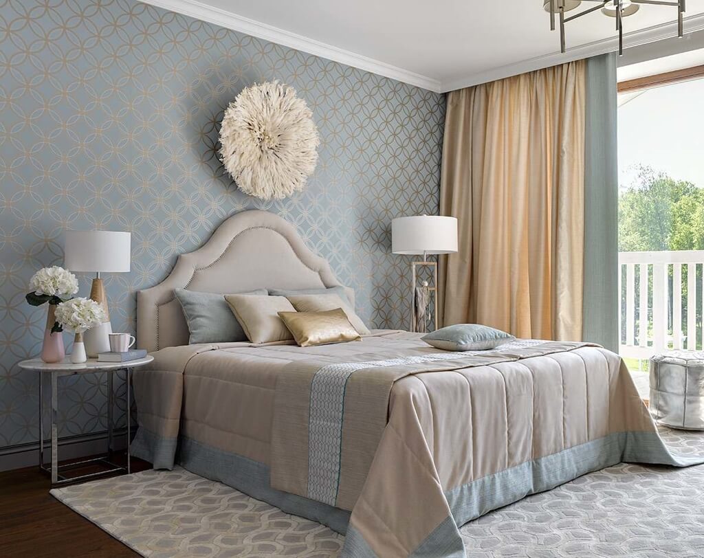 Light Blue - Natural Color - Earty Tones Bedroom Ideas